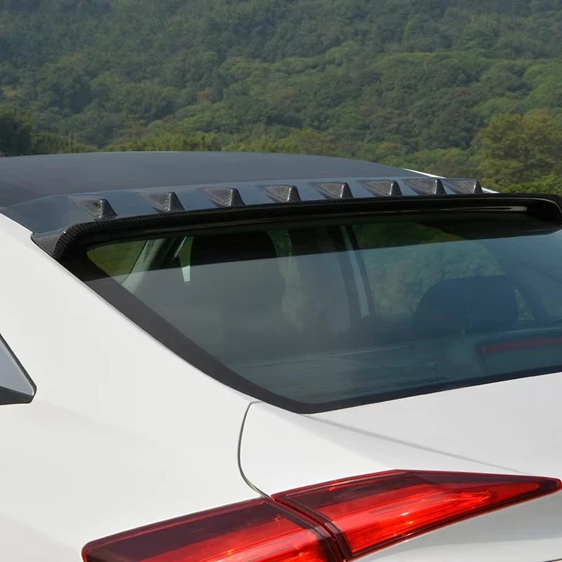 For 10th Gen Body Kit Carbon Fiber Rear Window Roof Spoiler Lip Wing Custom Spoilers for Cars